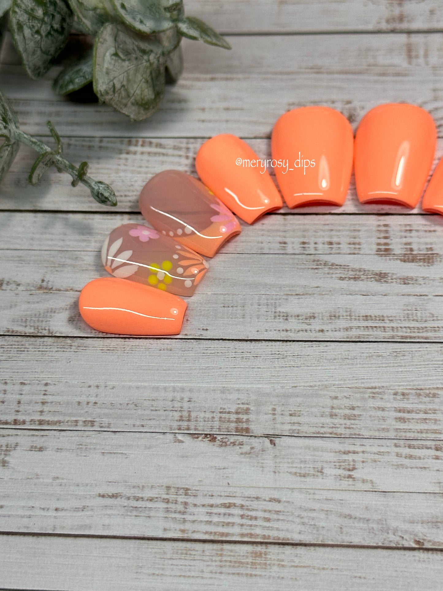 Life’s A Peach Pre-Designed Press-On Nail Set