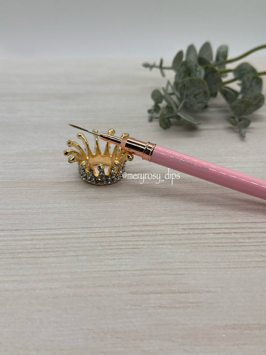 Crown Nail Brush Holder